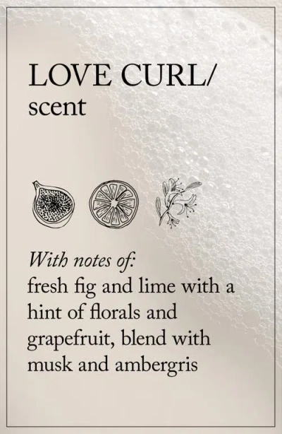 Davines Love Curl Shampoo Essential Haircare In Transparent