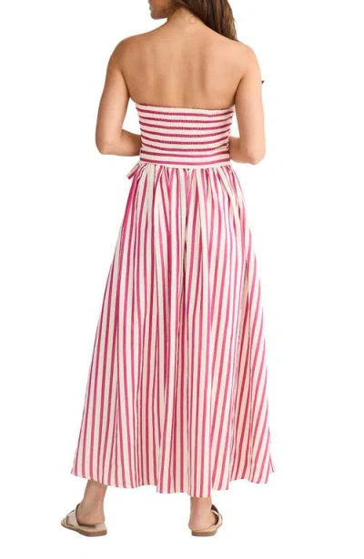 Brave + True Brave+true Avalon Strapless Maxi Dress In Multi