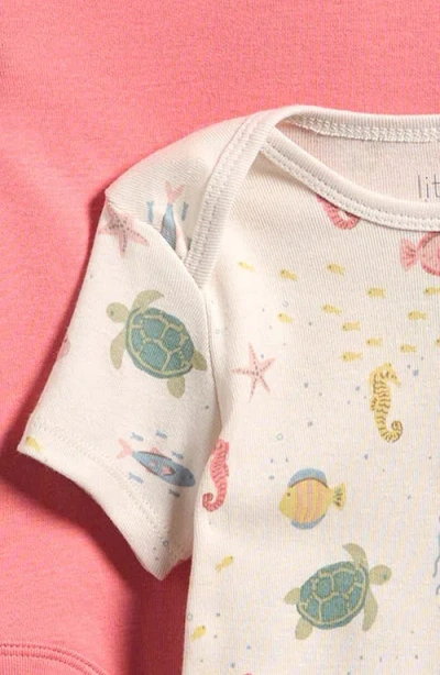 Little Planet Assorted 3-pack Bodysuits In Multi