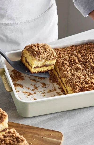Greenpan Reserve Bakeware Rectangular Cake Pan In White