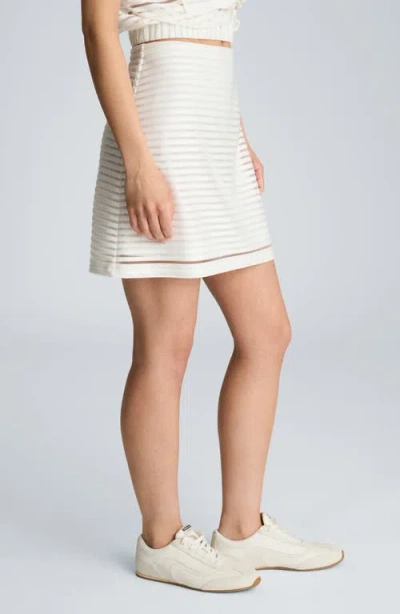 Kenneth Cole Rib Pull-on Pencil Skirt In Multi