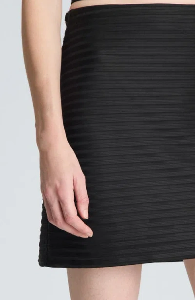 Kenneth Cole Rib Pull-on Pencil Skirt In Multi