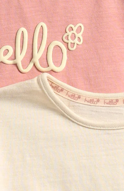 Next 4-pack Cotton T-shirts In Pink