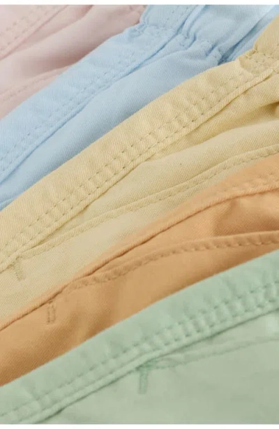 Next Kids' Assorted 5-pack Cotton Drawstring Shorts In Multi