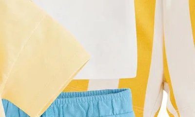 Next 6-pack Bright Graphic T-shirts & Assorted Shorts Set In Multi