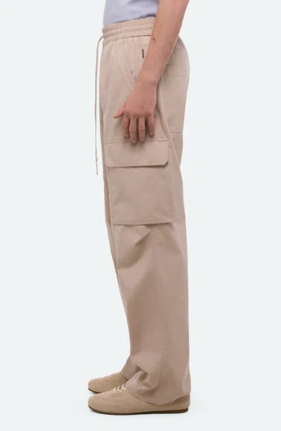 Helmut Lang Pull-on Utility Pants In Brown