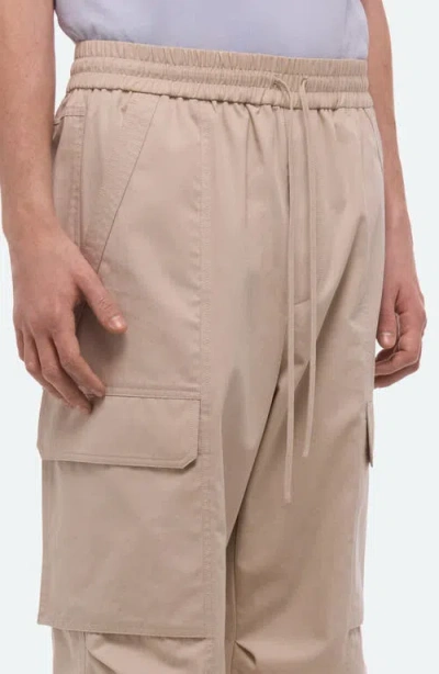 Helmut Lang Pull-on Utility Pants In Brown