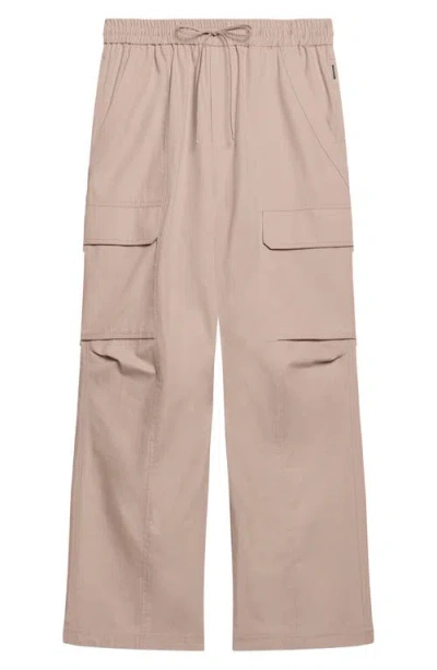 Helmut Lang Pull-on Utility Pants In Brown