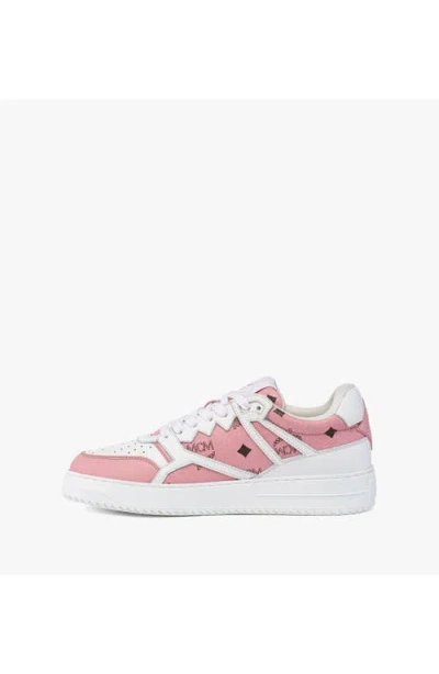 Mcm Neo Terrain Sneakers In Visetos Leather Mix In Multi
