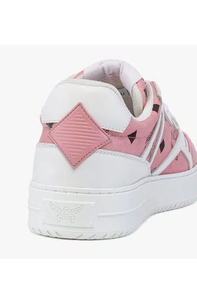 Mcm Neo Terrain Sneakers In Visetos Leather Mix In Multi