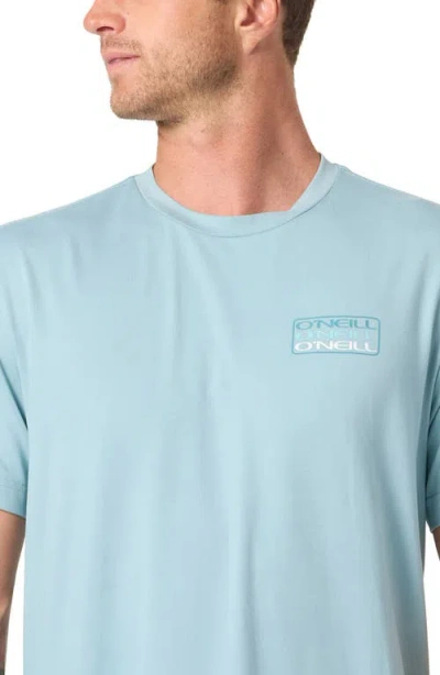 O'neill Triple Stack Upf Performance T-shirt In Blue