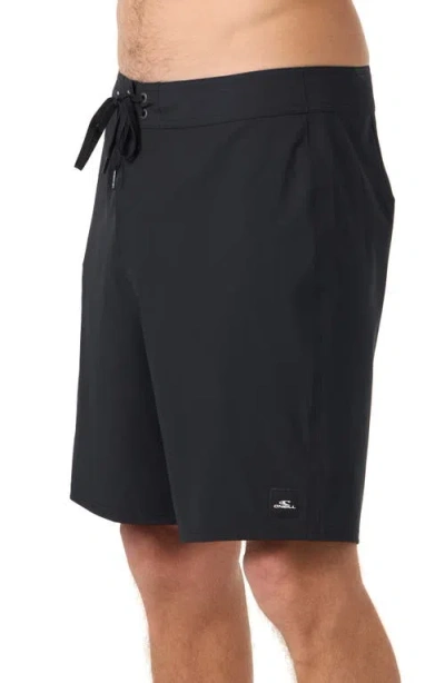 O'neill Hyperfreak Heat Solid Board Shorts In Black