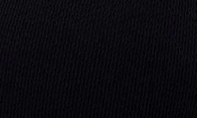 Malai Textured Wave Black Twix Cut Out Moderate Coverage One Piece In Black