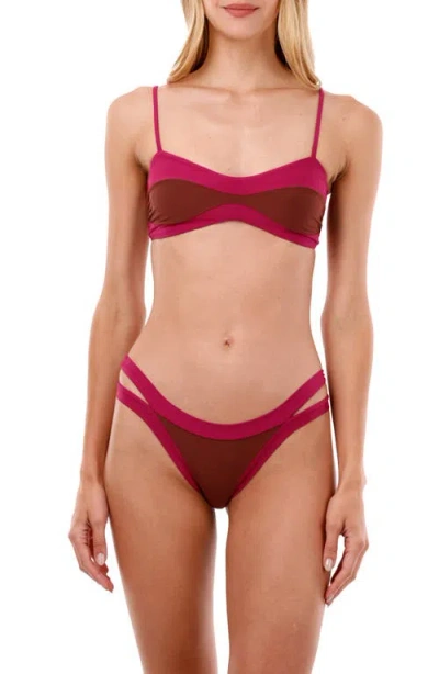 Malai Color Blend Array Moderate Coverage Bottom In Red