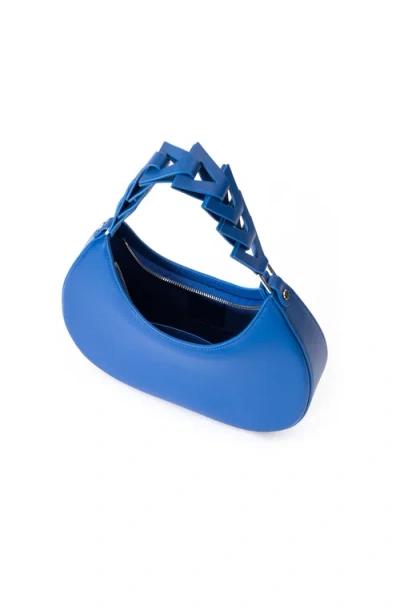 Jurgi D Letter Shoulder Bag In Blue