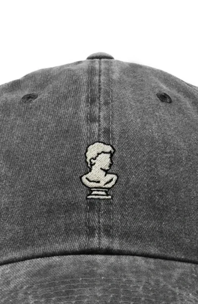 Dalix Sculpture Dad Cap In Black