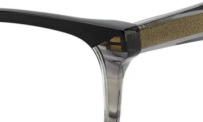Carolina Herrera 53mm Rectangular Reading Glasses In Orange