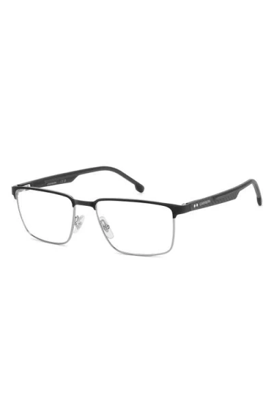 Carrera Eyewear 55mm Rectangular Optical Glasses