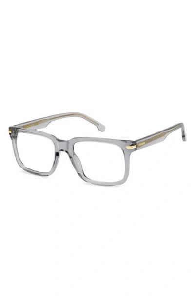 Carrera Eyewear 54mm Rectangular Optical Glasses In Gray