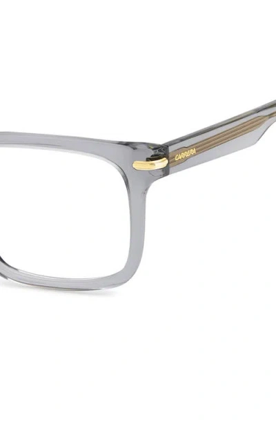 Carrera Eyewear 54mm Rectangular Optical Glasses In Gray
