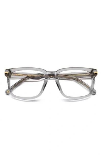 Carrera Eyewear 54mm Rectangular Optical Glasses In Gray