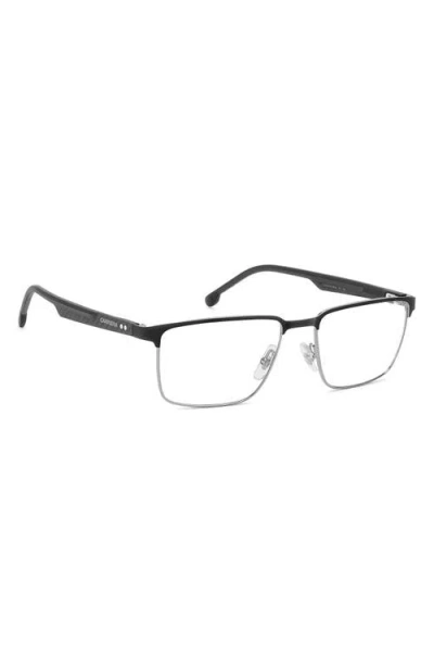 Carrera Eyewear 55mm Rectangular Optical Glasses