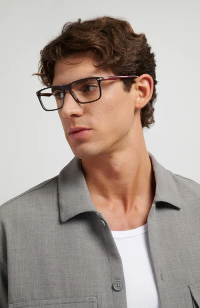 Carrera Eyewear 54mm Rectangular Optical Glasses In Multi