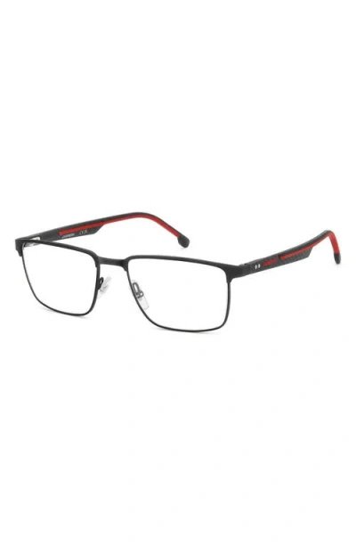 Carrera Eyewear 55mm Rectangular Optical Glasses