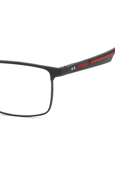 Carrera Eyewear 55mm Rectangular Optical Glasses