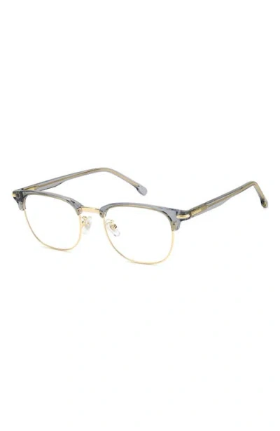 Carrera Eyewear 50mm Rectangular Optical Glasses In Gold