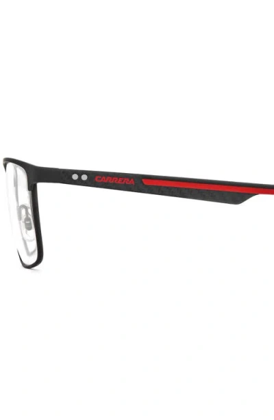 Carrera Eyewear 55mm Rectangular Optical Glasses
