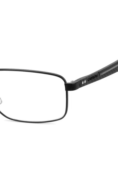 Carrera Eyewear 57mm Rectangular Optical Glasses In Gray