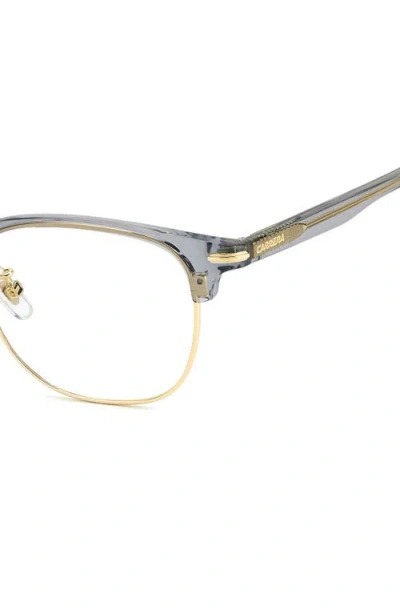 Carrera Eyewear 50mm Rectangular Optical Glasses In Gold