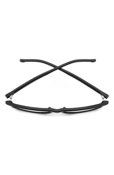 Carrera Eyewear 56mm Rectangular Optical Glasses In Black
