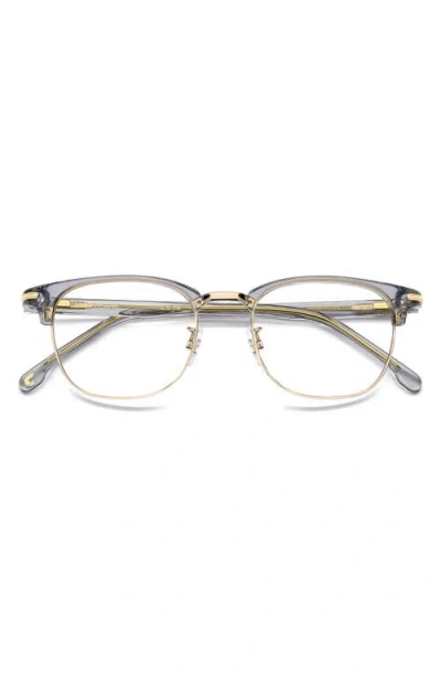 Carrera Eyewear 50mm Rectangular Optical Glasses In Gold