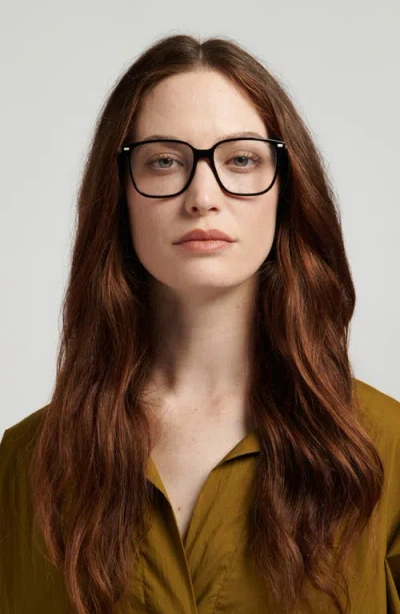 Carrera Eyewear 55mm Rectangular Optical Glasses