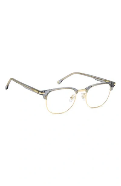 Carrera Eyewear 50mm Rectangular Optical Glasses In Gold