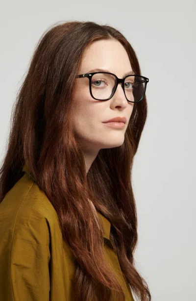 Carrera Eyewear 55mm Rectangular Optical Glasses