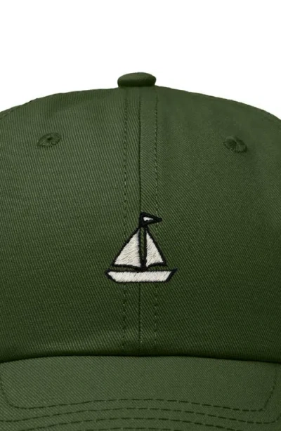 Dalix Sail Dad Cap In Green
