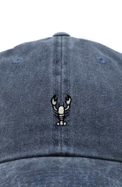 Dalix Lobster Dad Cap In Blue