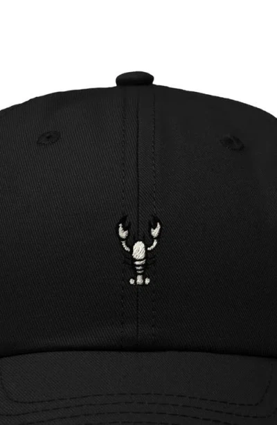 Dalix Lobster Dad Cap In Black