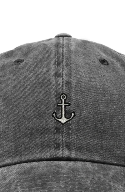 Dalix Anchor Dad Cap In Black