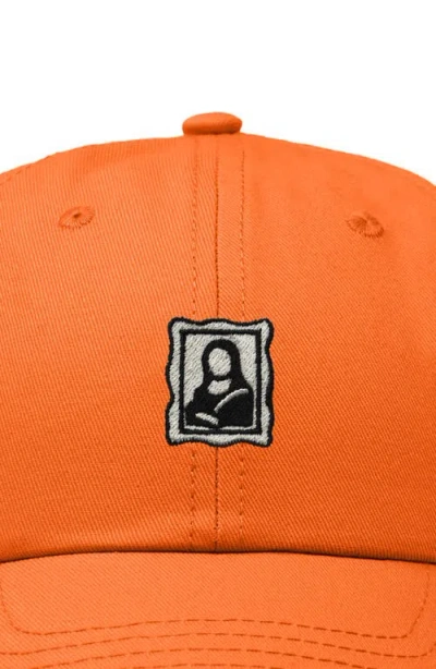 Dalix Frame Dad Cap In Orange