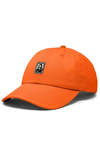 Dalix Frame Dad Cap In Orange