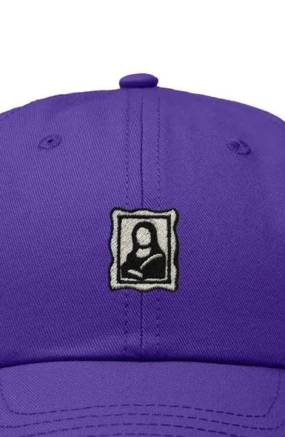 Dalix Frame Dad Cap In Purple