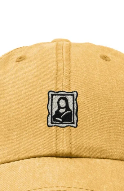 Dalix Frame Dad Cap In Gold