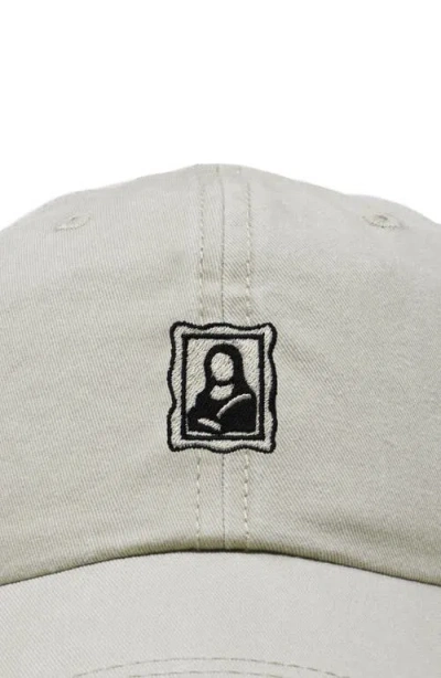 Dalix Frame Dad Cap In White