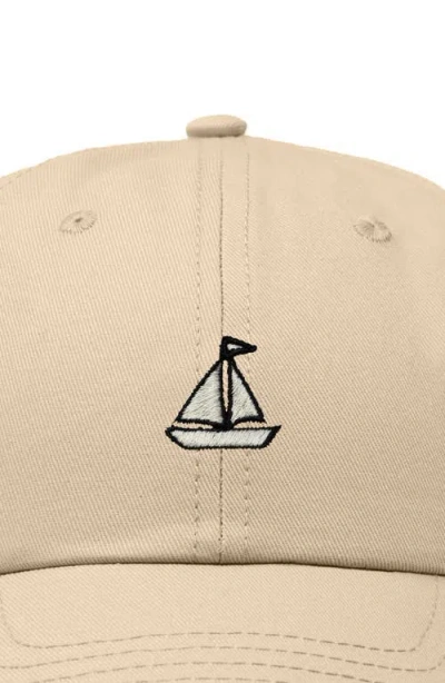 Dalix Sail Dad Cap In Brown