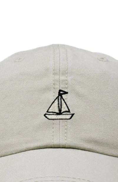 Dalix Sail Dad Cap In White