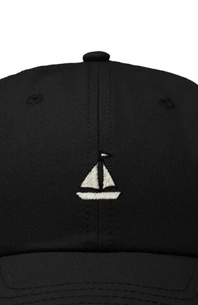 Dalix Sail Dad Cap In Black